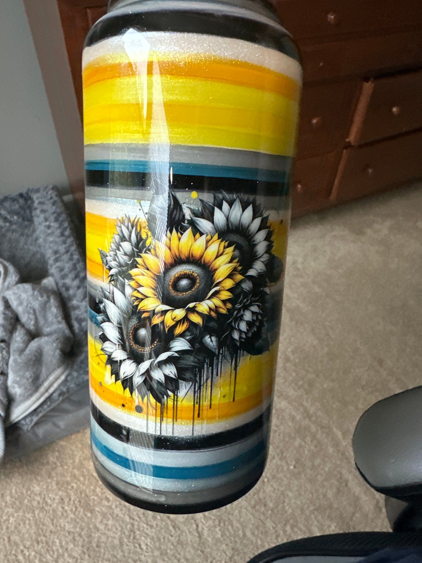 32oz Hydro Sunflowers